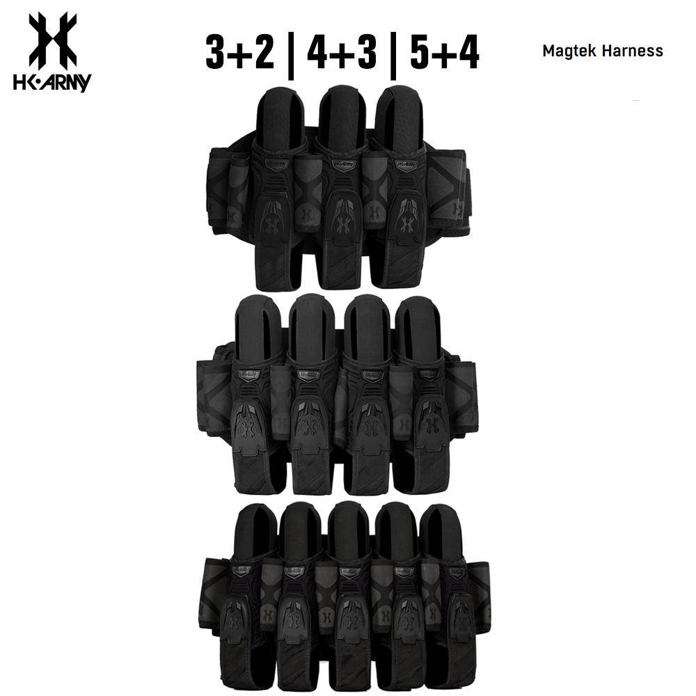 HK Army Magtek Paintball Harness Pod Pack 3+2 | 4+3 | 5+4 - PaintballDeals.com