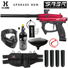 Maddog HK Army SABR Silver Paintball Gun Marker Starter Package
