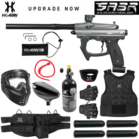 Maddog HK Army SABR Protective HPA Paintball Gun Marker Starter Package