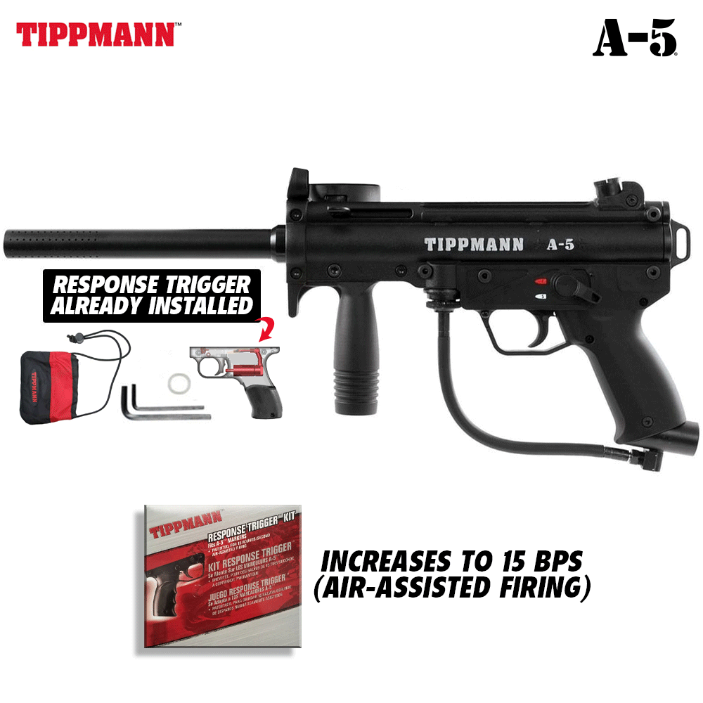 Tippmann A-5 .68 Caliber Paintball Marker Gun