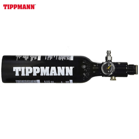 Tippmann 13ci/3000psi Aluminum Compressed Air HPA Paintball Tank - Black