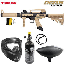 Tippmann Cronus Tactical Bronze HPA Paintball Gun Package - PaintballDeals.com