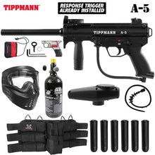Maddog Tippmann A-5 Titanium Paintball Gun Marker Starter Package
