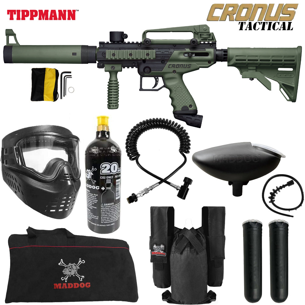 Tippmann Cronus Tactical Private CO2 Paintball Gun Package