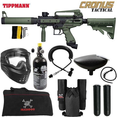 Tippmann Cronus Tactical Private HPA Paintball Gun Package
