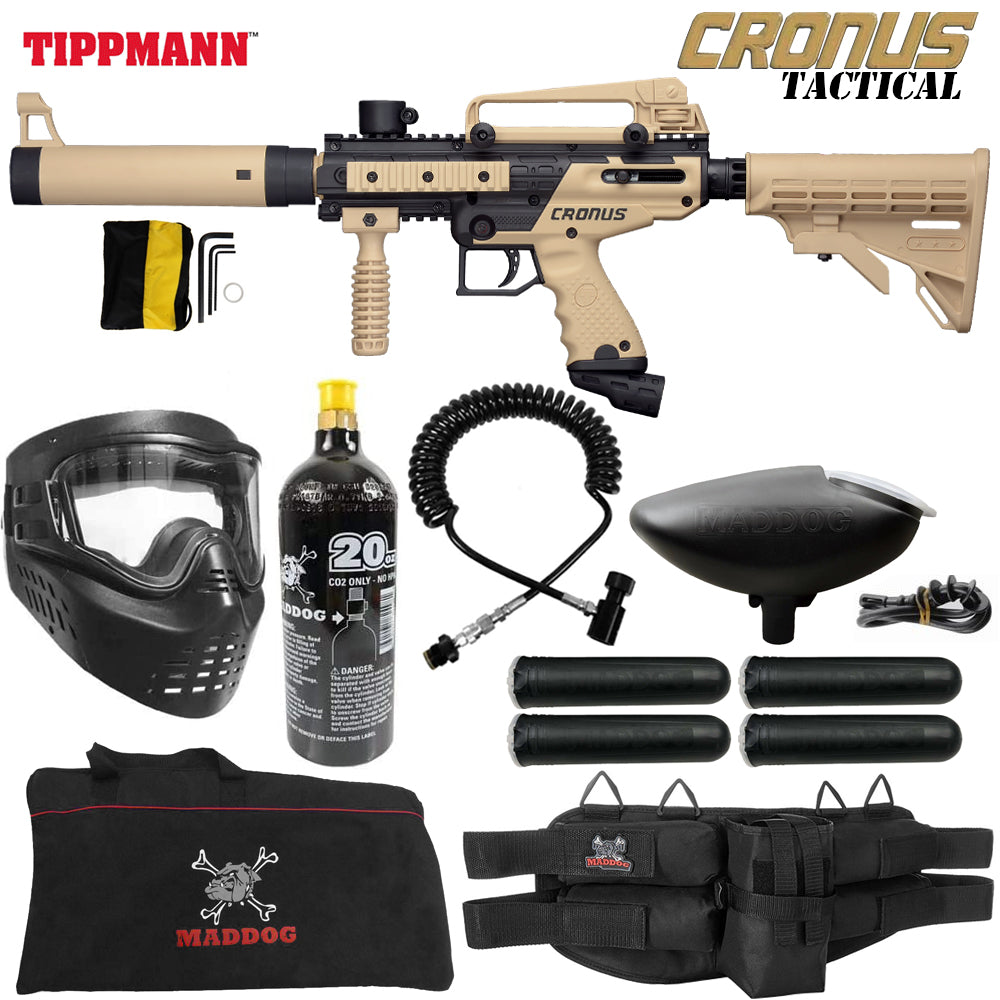 Tippmann Cronus Tactical Specialist CO2 Paintball Gun Package