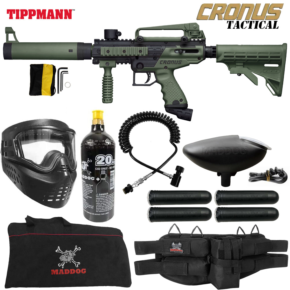Tippmann Cronus Tactical Specialist CO2 Paintball Gun Package