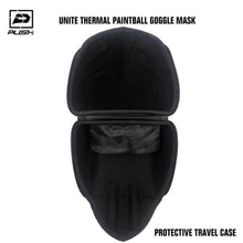 Push Unite Thermal Paintball Goggle Mask w/ Protective Case - Infamous Gold Skull - PaintballDeals.com