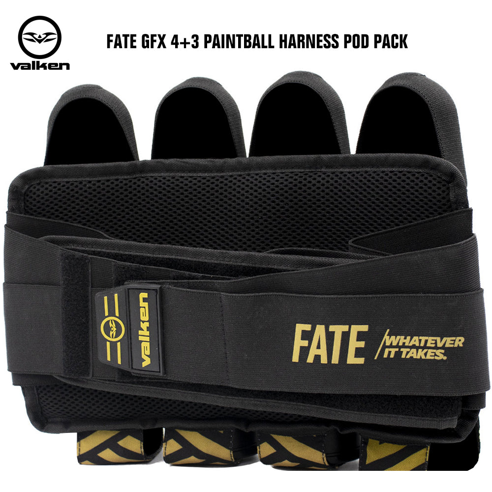 Valken Fate GFX 4+3 Paintball Harness Pod Pack