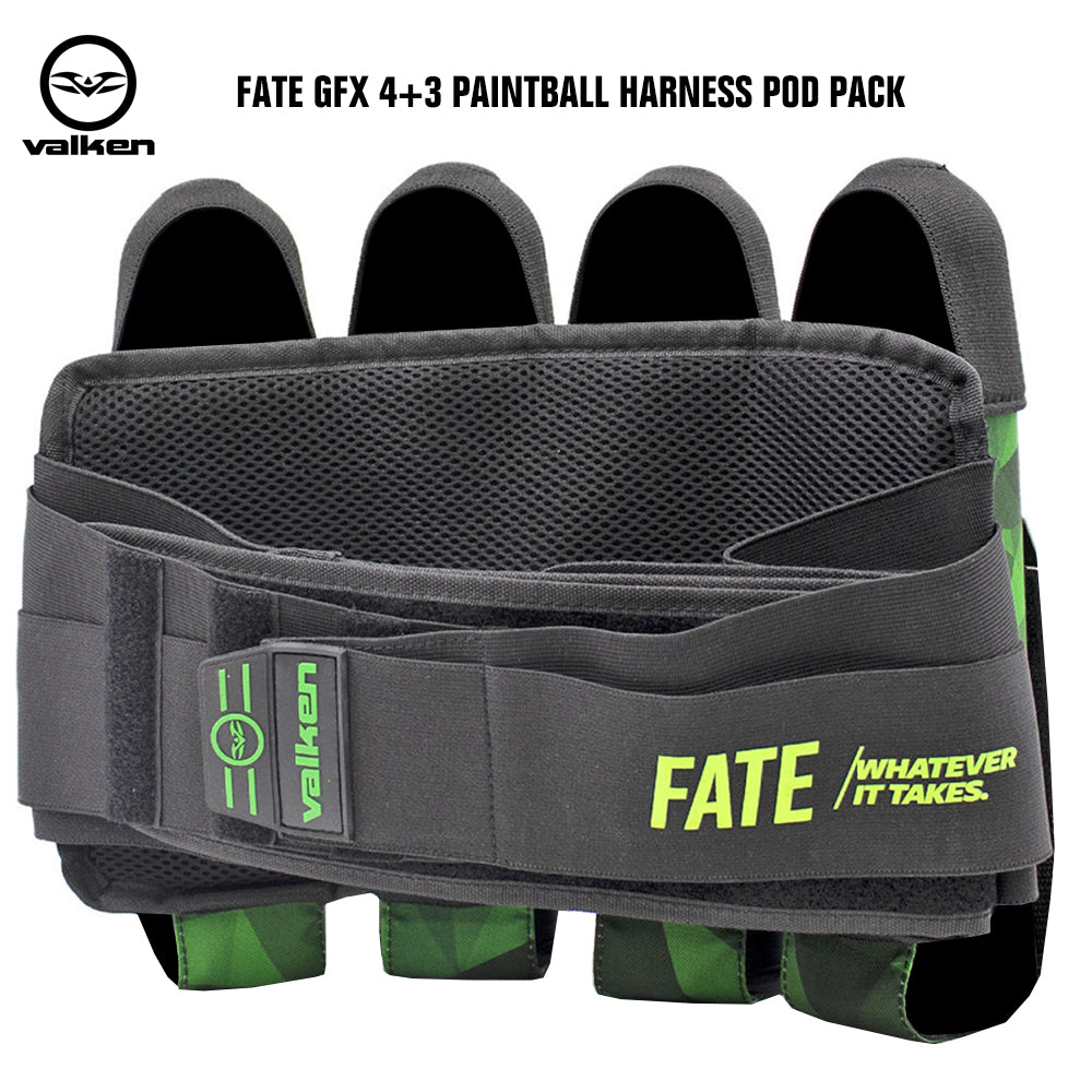 Valken Fate GFX 4+3 Paintball Harness Pod Pack