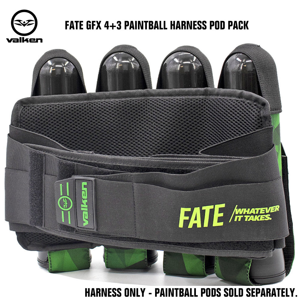 Valken Fate GFX 4+3 Paintball Harness Pod Pack