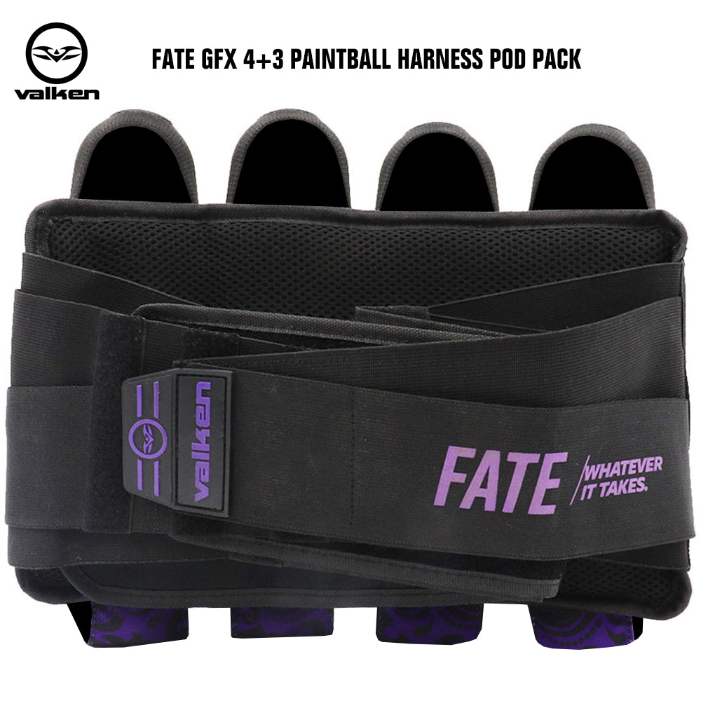 Valken Fate GFX 4+3 Paintball Harness Pod Pack