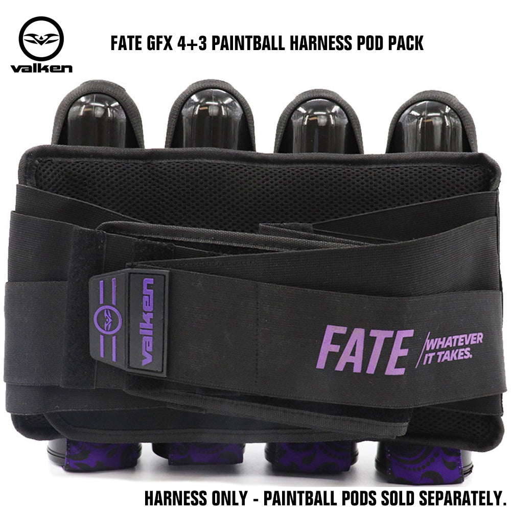 Valken Fate GFX 4+3 Paintball Harness Pod Pack