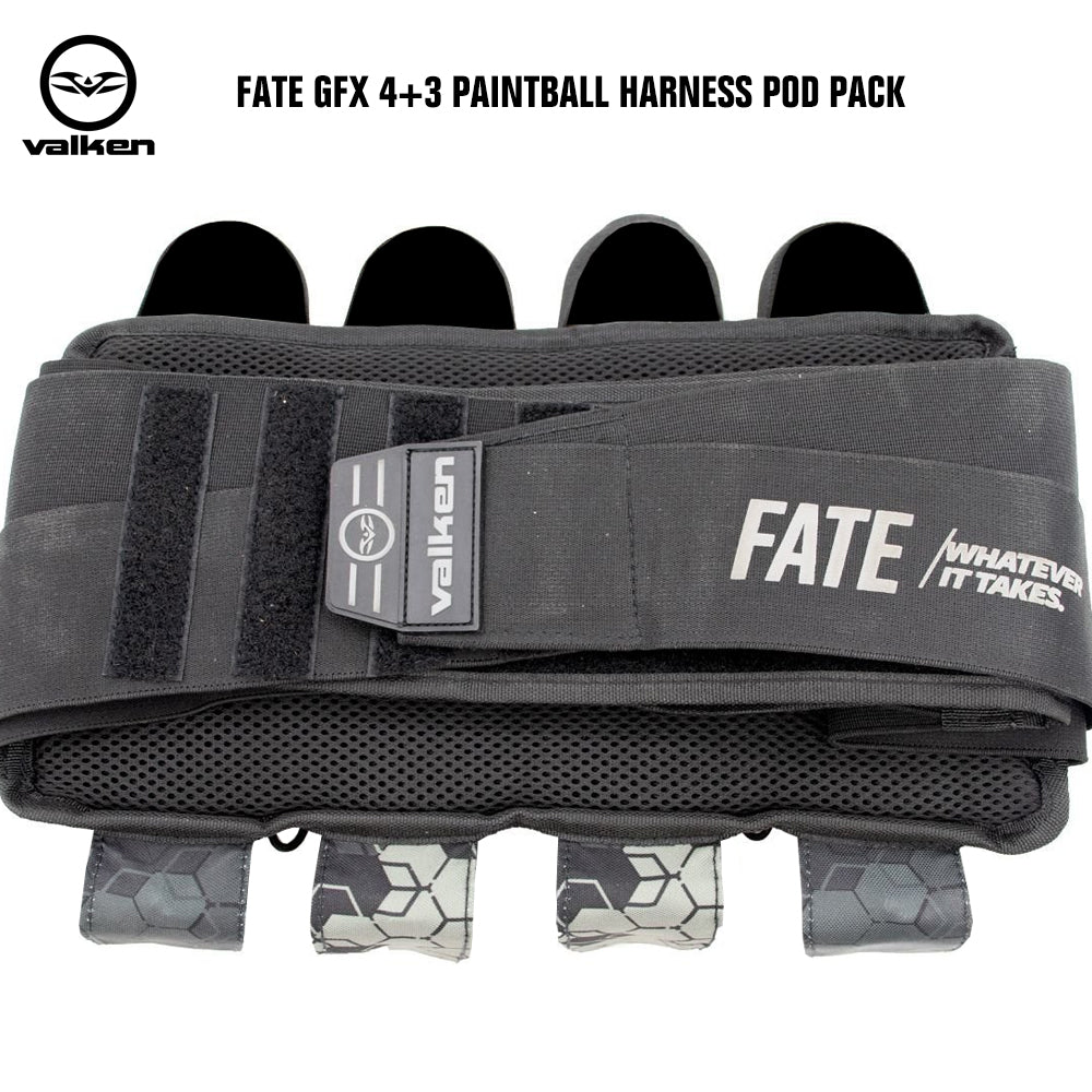 Valken Fate GFX 4+3 Paintball Harness Pod Pack