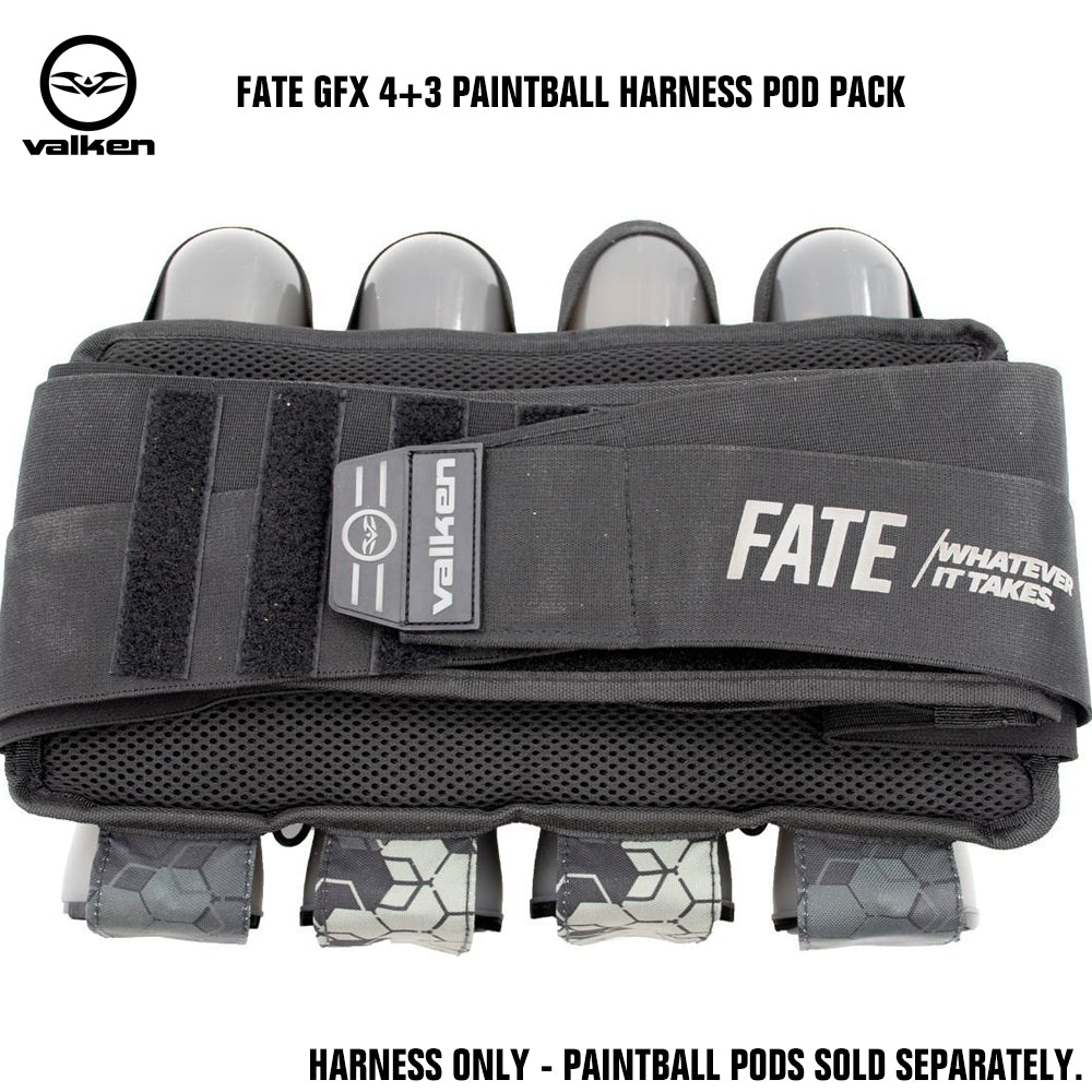 Valken Fate GFX 4+3 Paintball Harness Pod Pack