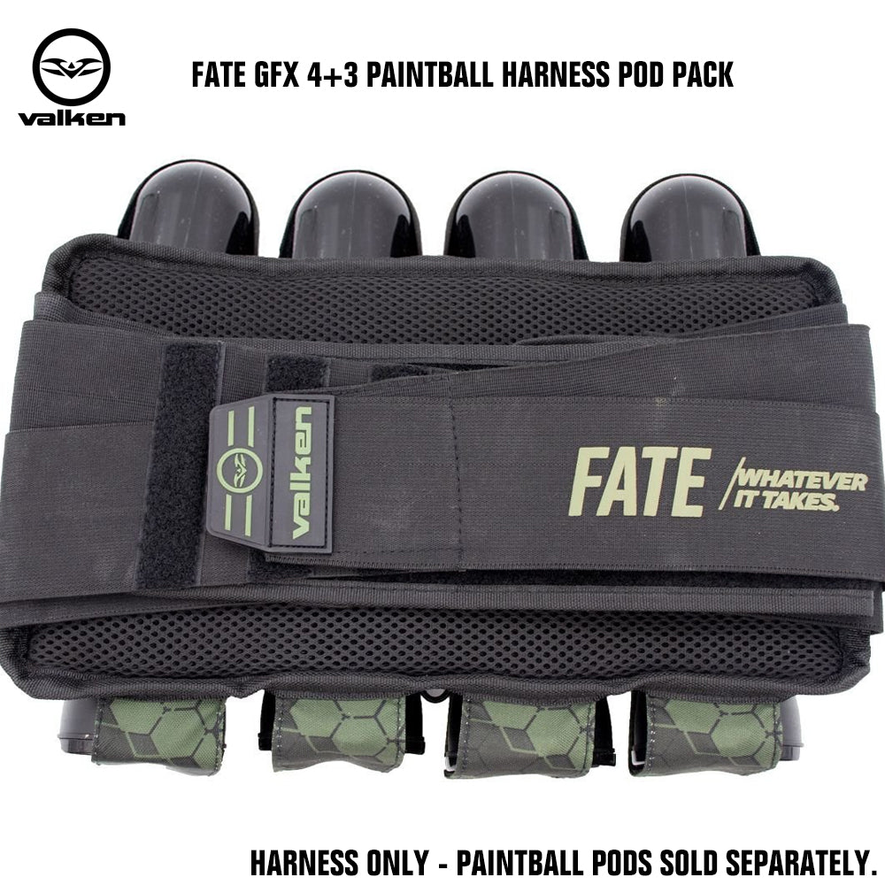 Valken Fate GFX 4+3 Paintball Harness Pod Pack