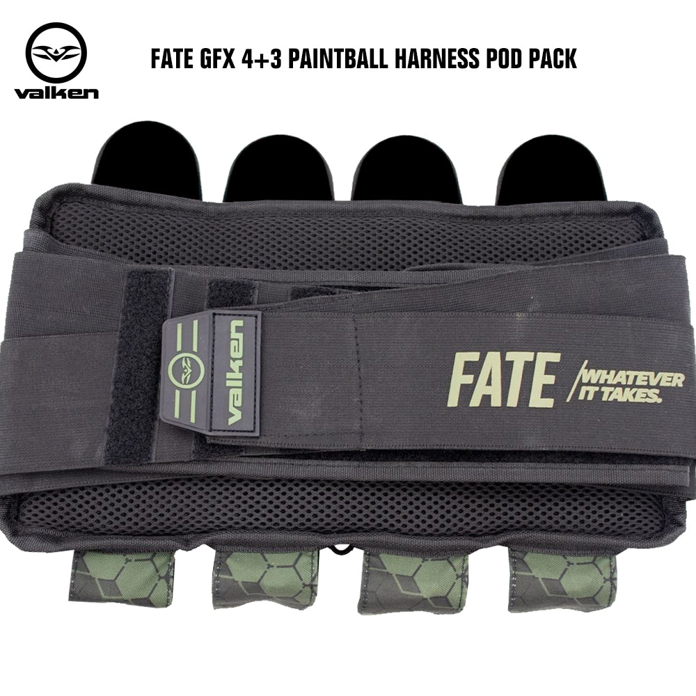 Valken Fate GFX 4+3 Paintball Harness Pod Pack