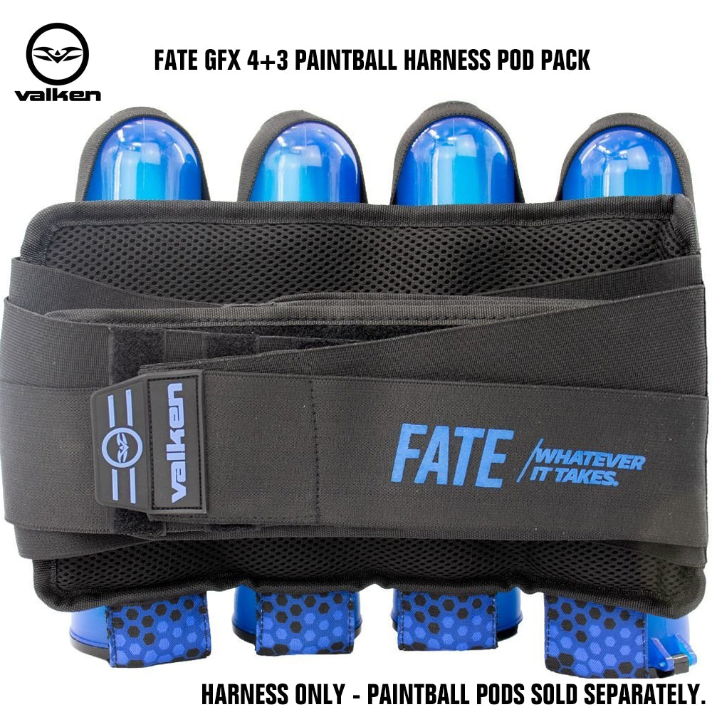 Valken Fate GFX 4+3 Paintball Harness Pod Pack