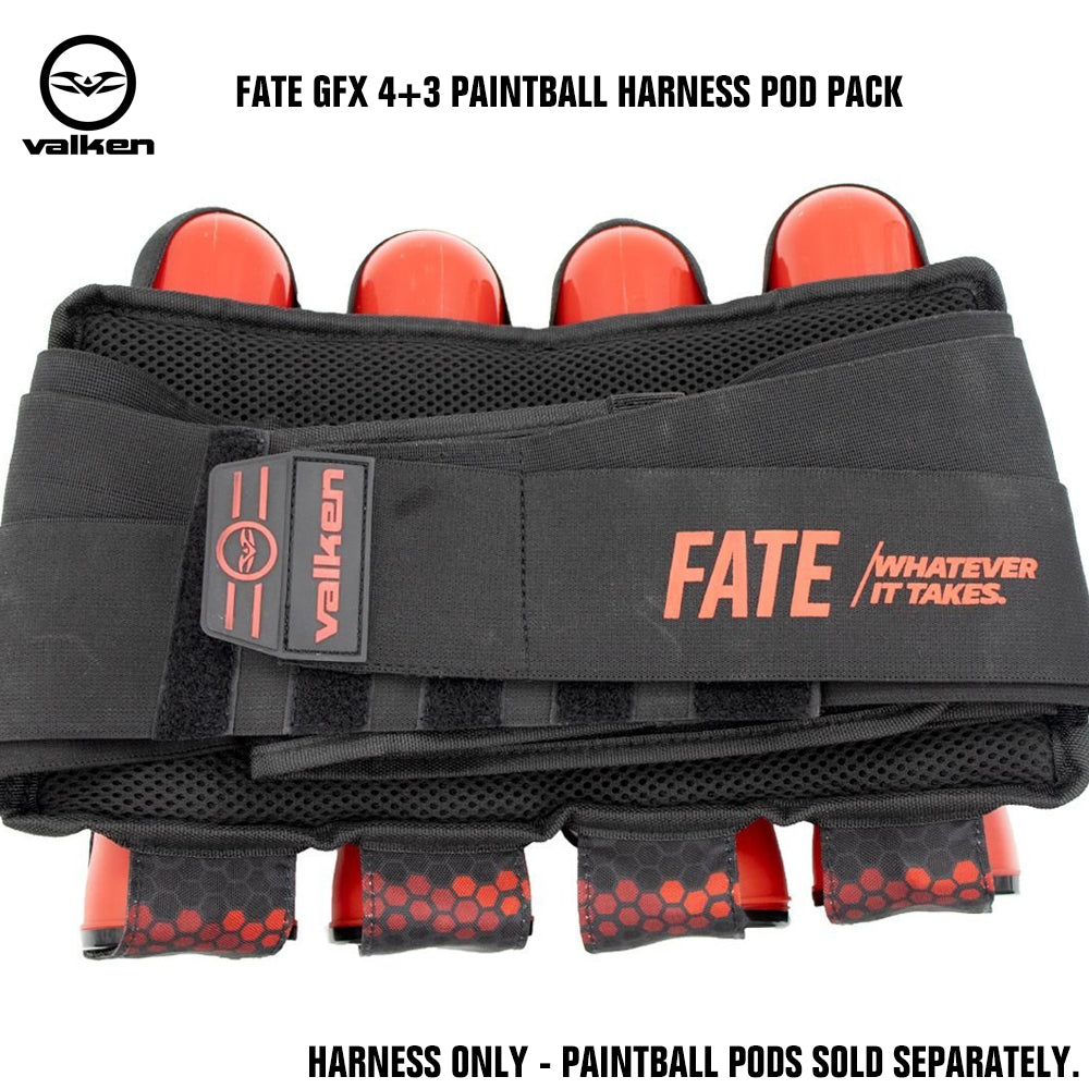 Valken Fate GFX 4+3 Paintball Harness Pod Pack