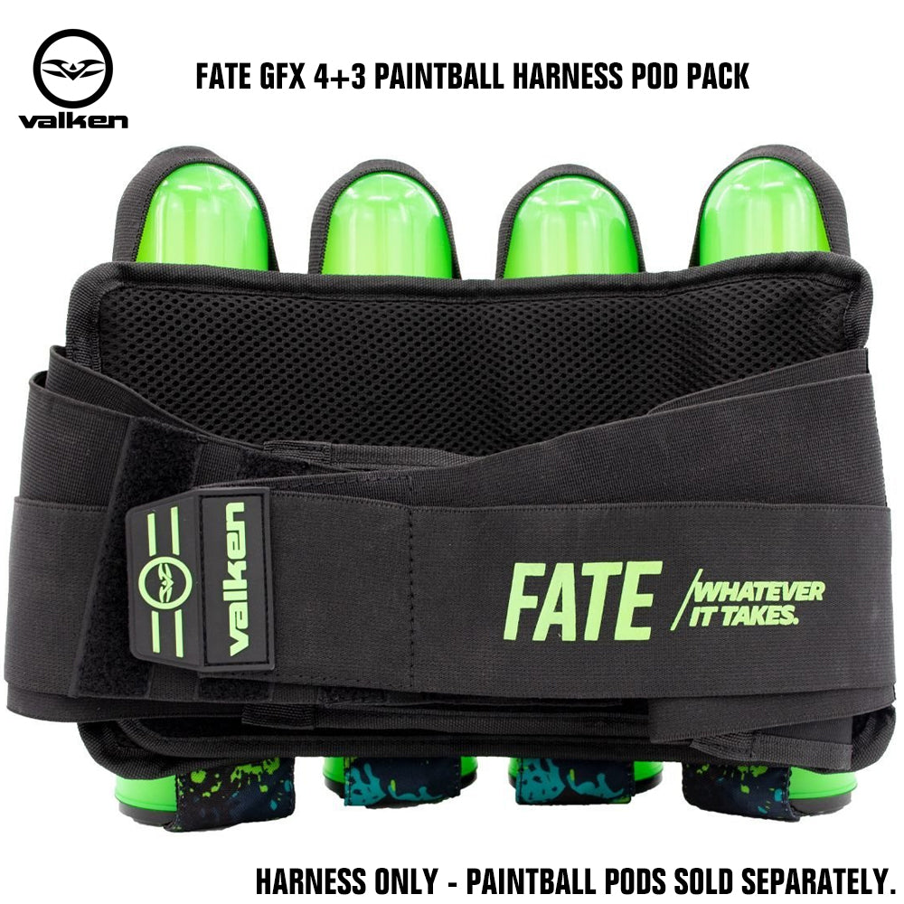 Valken Fate GFX 4+3 Paintball Harness Pod Pack