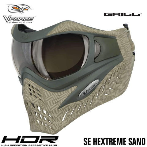 V-Force Grill Thermal Paintball Mask Goggles - Special Edition + Bonus Clear Thermal Lens