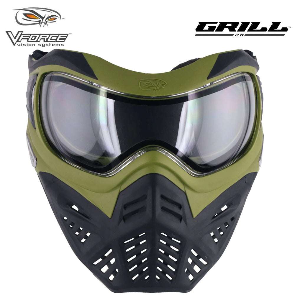 V-Force Grill 2.0 Thermal Anti Fog Paintball Mask Goggles