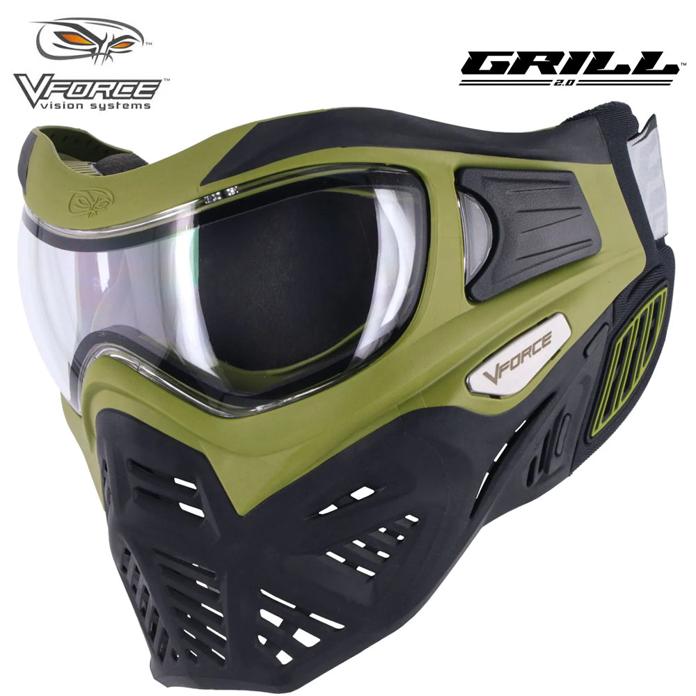 V-Force Grill 2.0 Thermal Anti Fog Paintball Mask Goggles