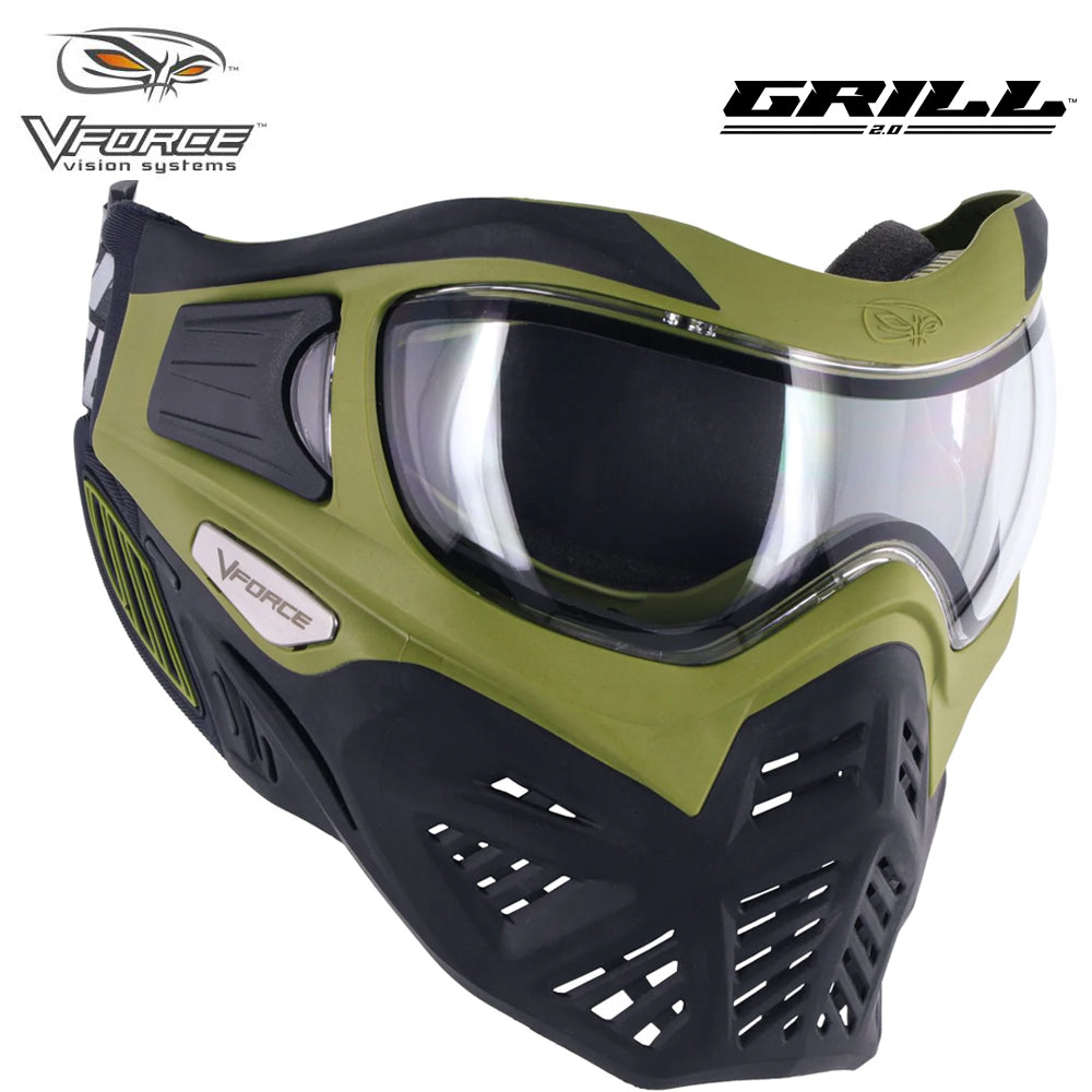 V-Force Grill 2.0 Thermal Anti Fog Paintball Mask Goggles