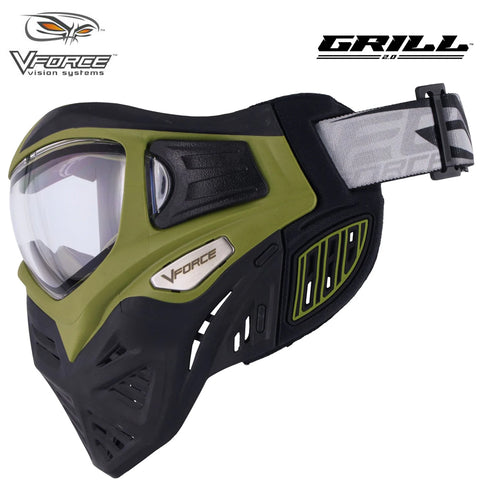 V-Force Grill 2.0 Thermal Anti Fog Paintball Mask Goggles