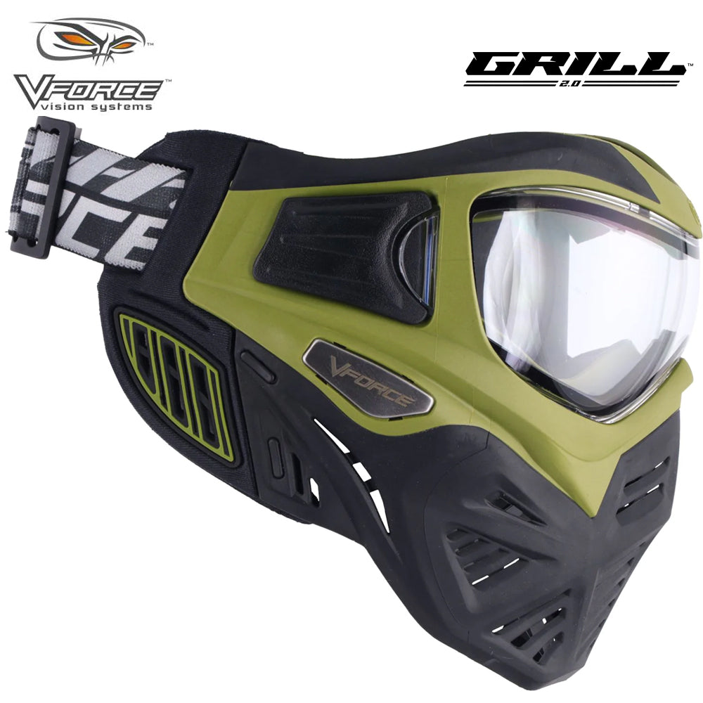 V-Force Grill 2.0 Thermal Anti Fog Paintball Mask Goggles
