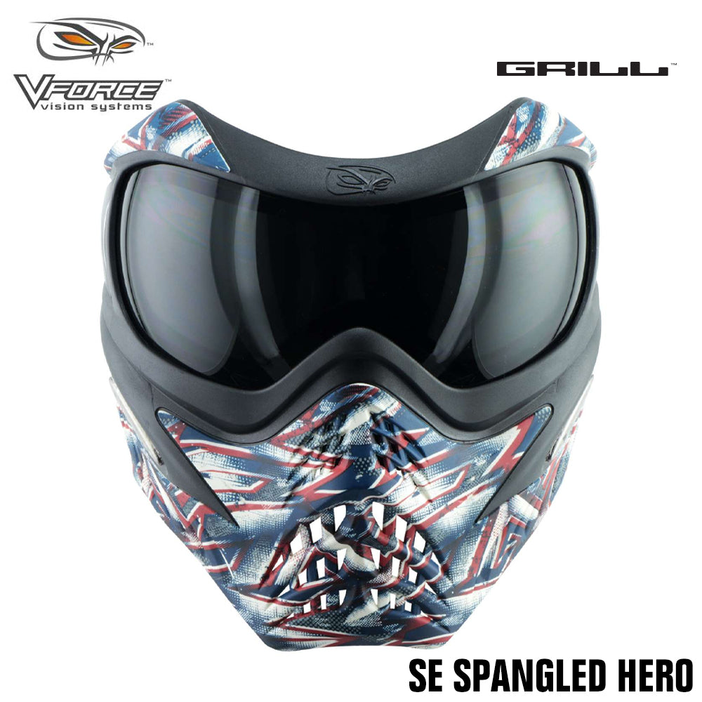 V-Force Grill Thermal Paintball Mask Goggles - Special Edition + Bonus Clear Thermal Lens