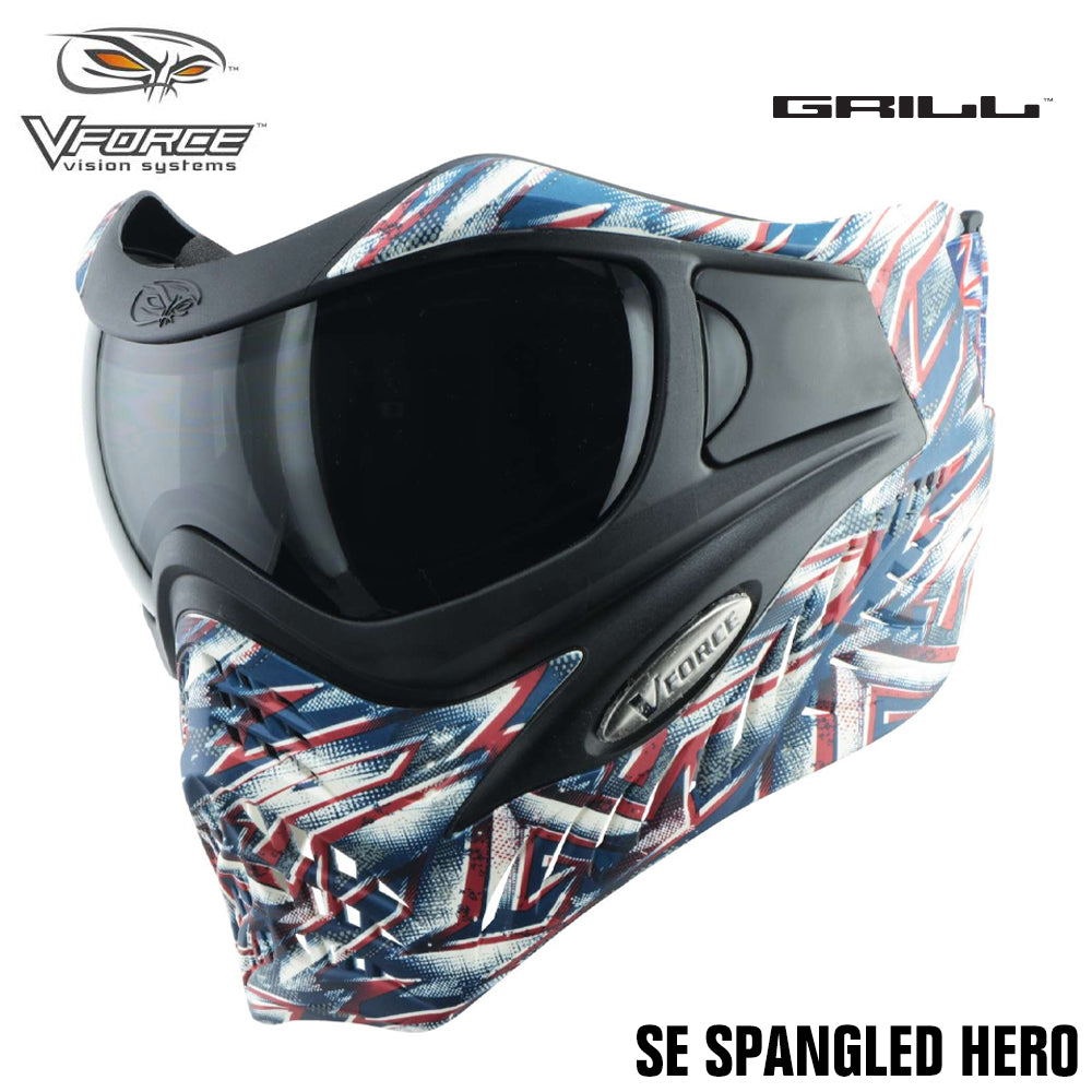 V-Force Grill Thermal Paintball Mask Goggles - Special Edition + Bonus Clear Thermal Lens