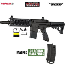 Tippmann TMC MAGFED Semi Automatic Paintball Marker Gun with 2 Magazines