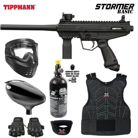 Maddog Tippmann Stormer Beginner Protective HPA Paintball Gun Marker Starter Package