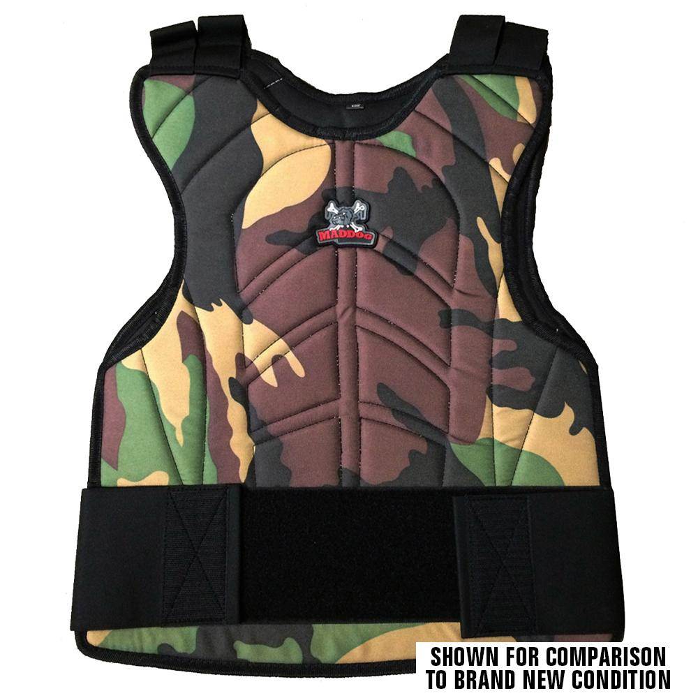 USED Maddog Padded Paintball & Airsoft Chest Protector - PaintballDeals.com