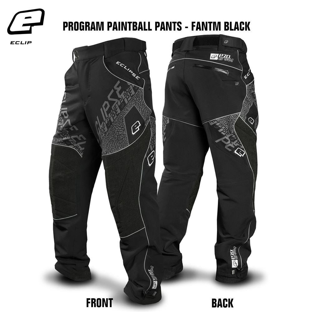 Planet Eclipse Program Paintball Pants - Fantm Black