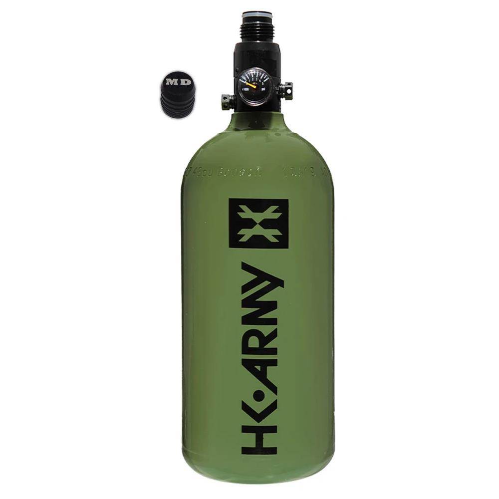 HK Army 48/3000 Aluminum Compressed Air HPA Paintball Tank - PaintballDeals.com