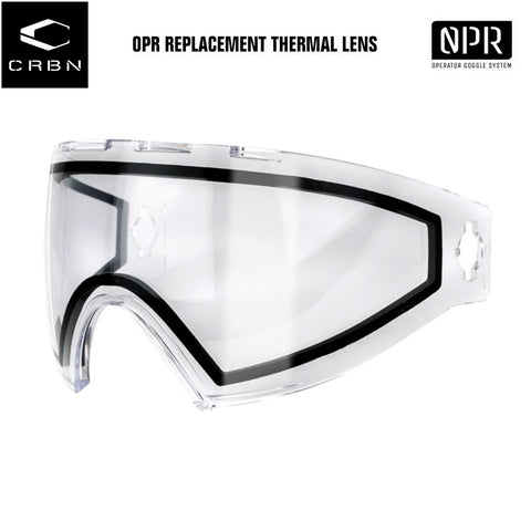 Carbon Operator OPR Paintball Goggles Mask Replacement Thermal Lens