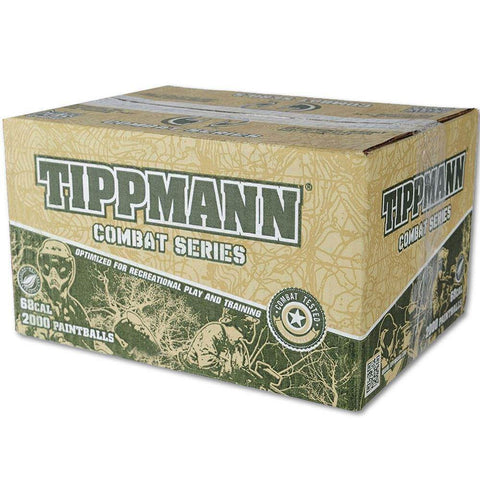 Tippmann Combat .68 Caliber Paintballs - Shell will Vary - Yellow Fill - PaintballDeals.com