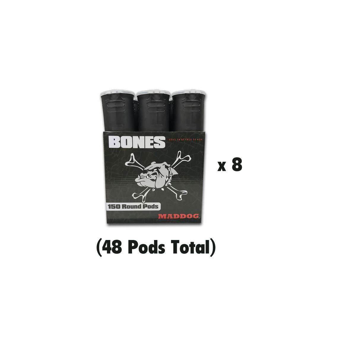 Maddog 150 Round BONES Paintball Pods