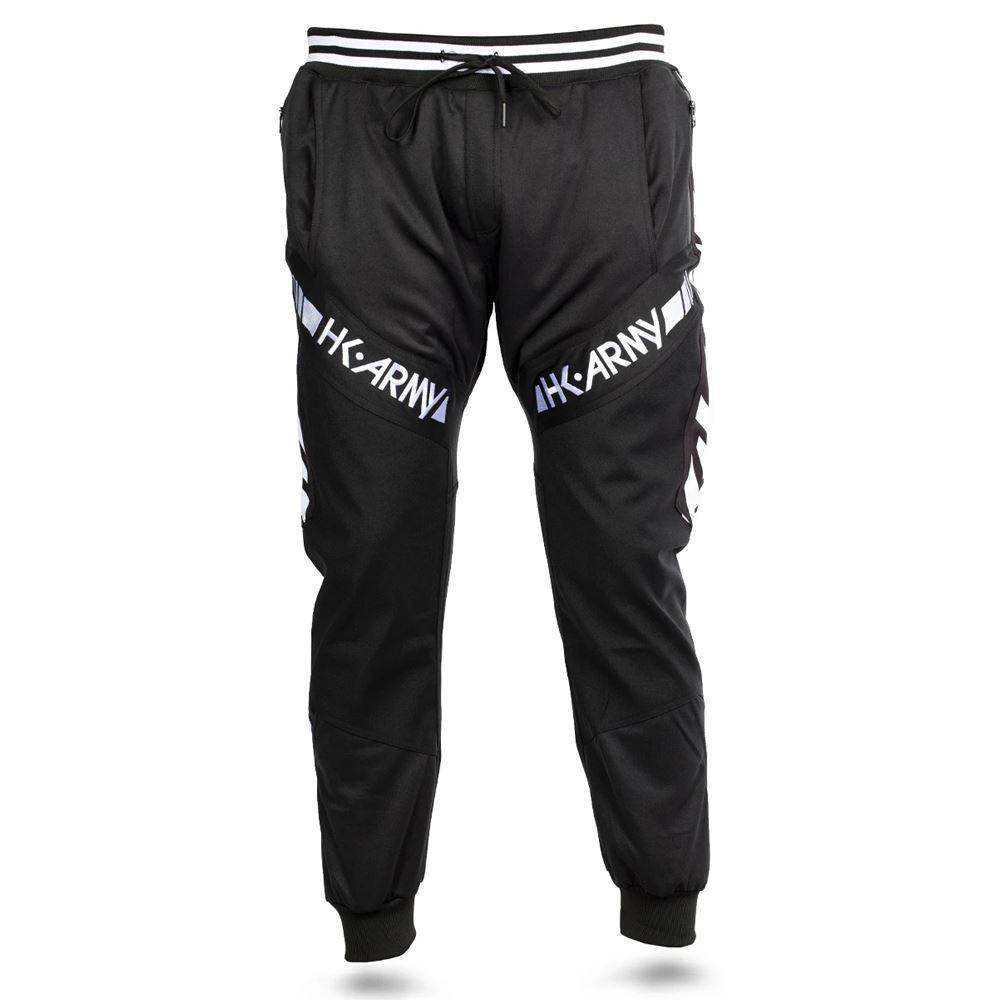 HK Army TRK Jogger Paintball Pants - HK Stripe Black - PaintballDeals.com
