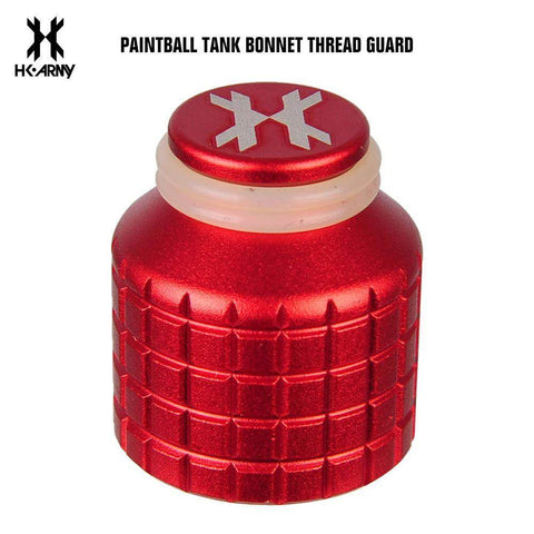 HK Army Paintball Tank Thread Guard Protector - Red - PaintballDeals.com
