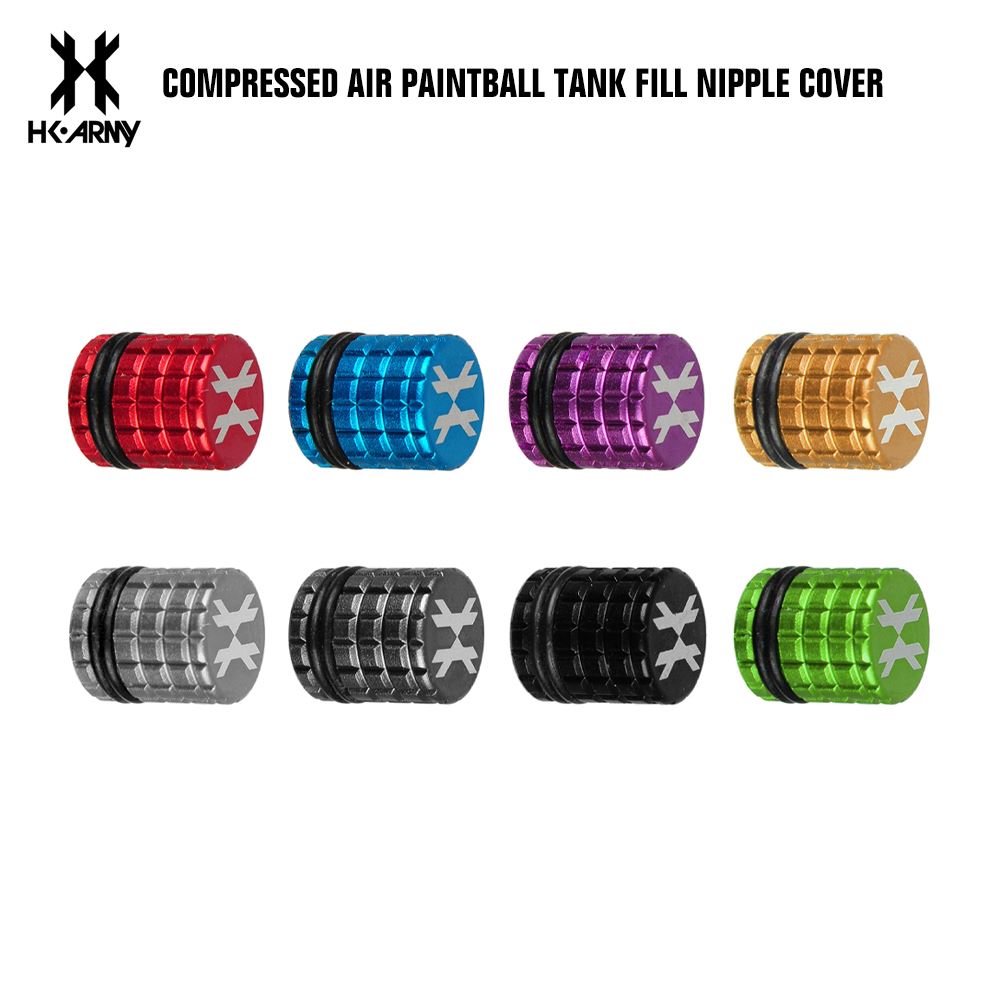 HK Army Compressed Air Paintball Tank Fill Nipple Cover