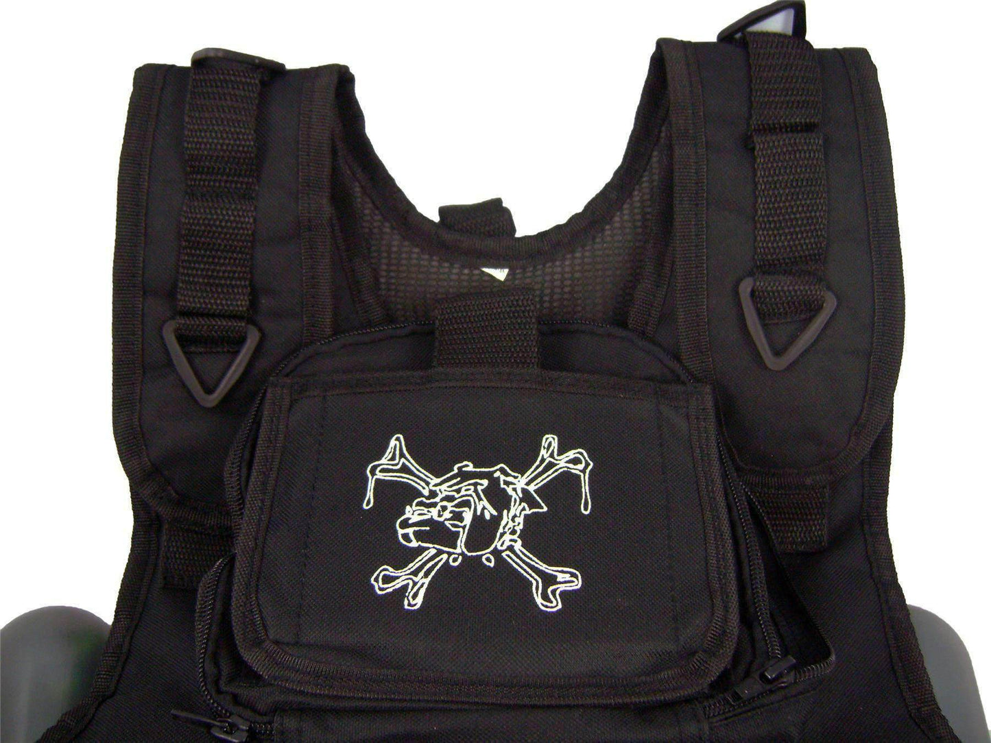 CLEARANCE - Maddog Tactical Paintball Vest - Black - OPEN BOX