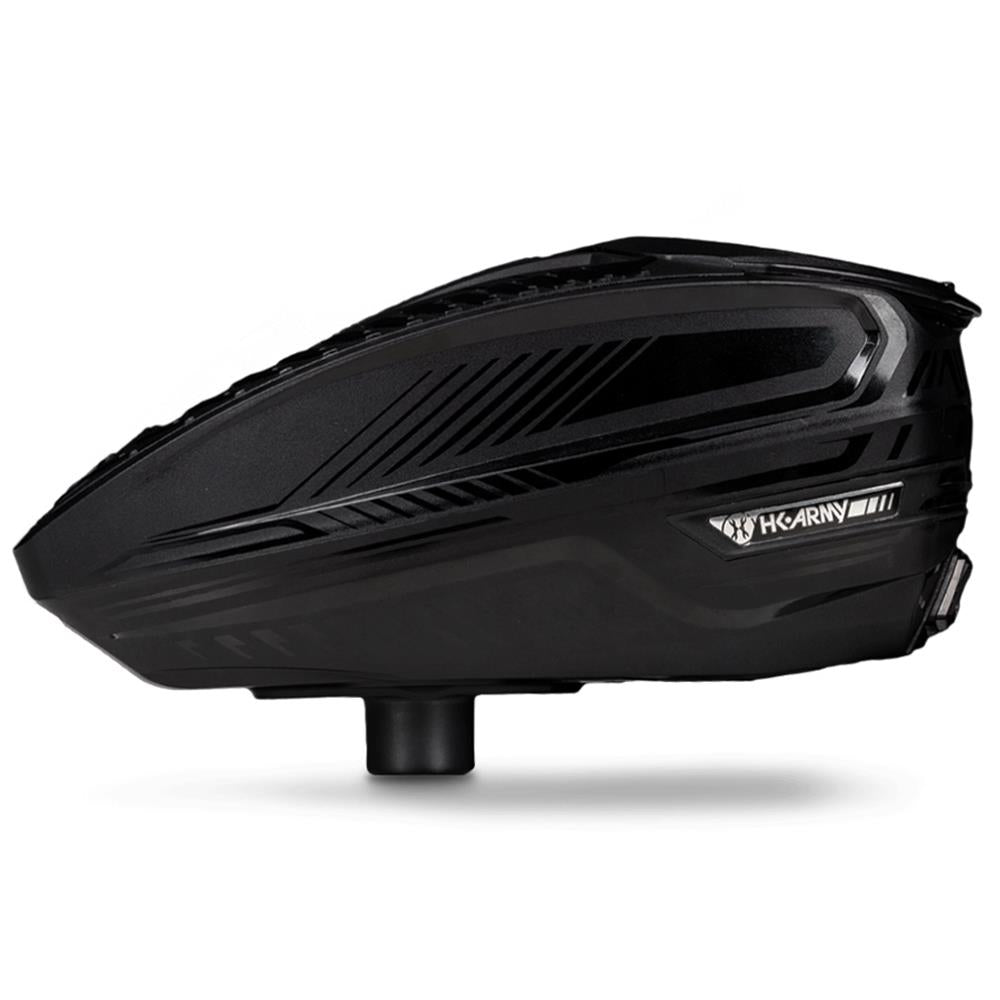 HK Army TFX 3.0 Electronic Paintball Loader - 22+ BPS - Black/Black