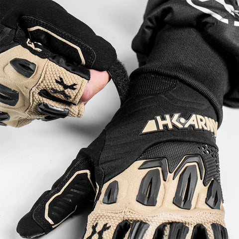 HK Army Hardline Armored Paintball Gloves - Tactical