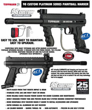 Maddog Tippmann 98 Custom Platinum Series Titanium HPA Paintball Gun Marker Starter Package