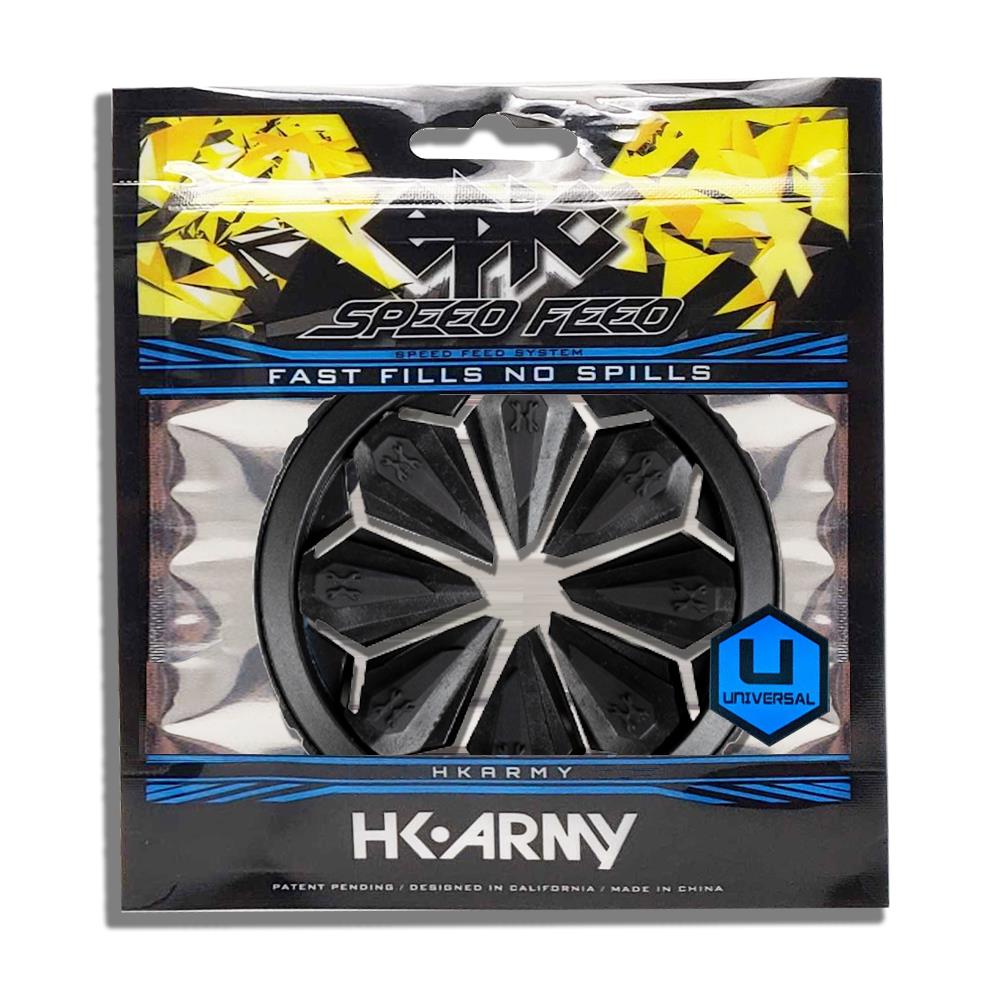 HK Army Speed Electronic Paintball Loader with Epic Speed Feed - 25+ BPS