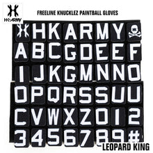 HK Army Freeline Knucklez Paintball Gloves - Leopard King