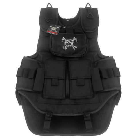 Maddog Tactical Paintball Vest - Stealth Black
